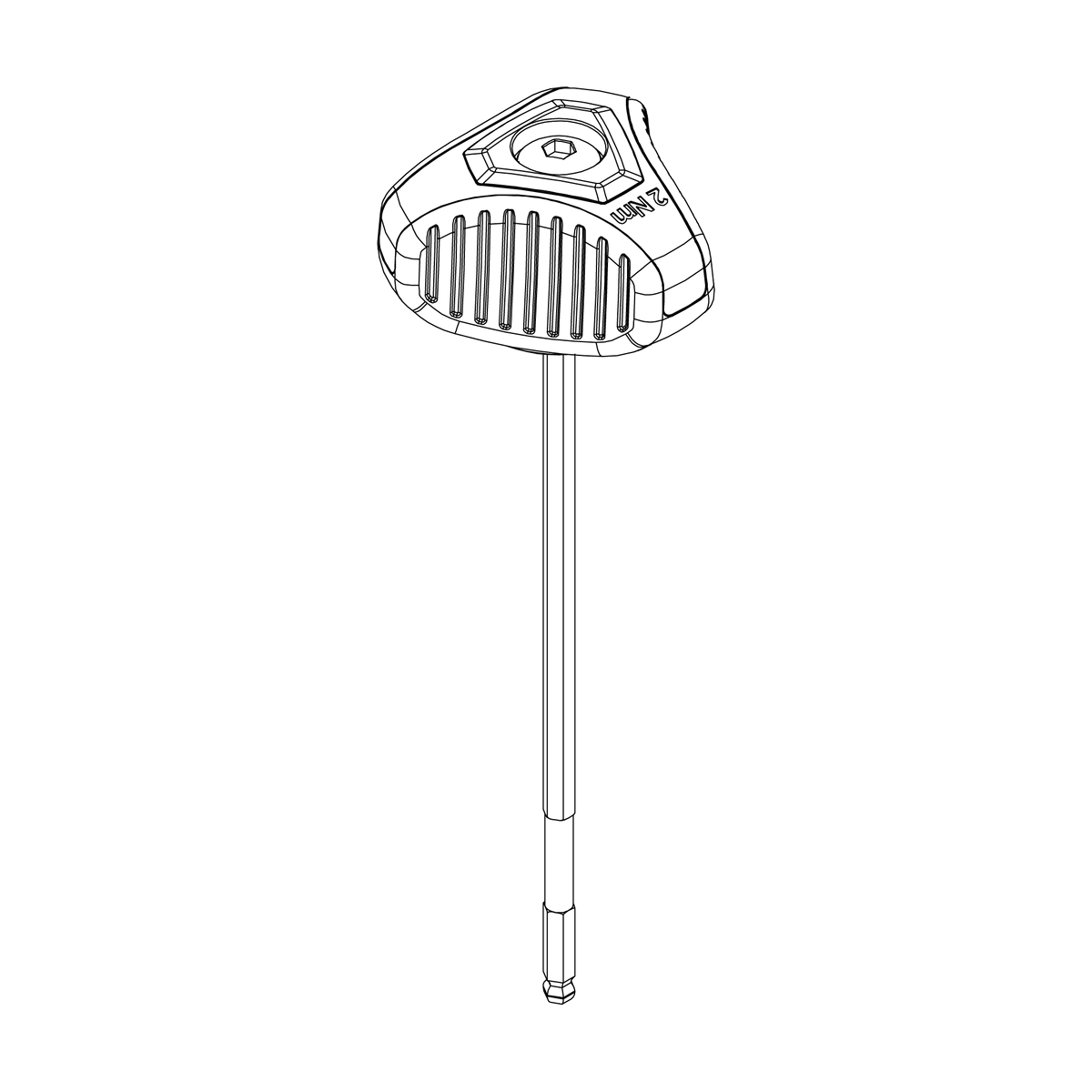 Torque key 2Nm