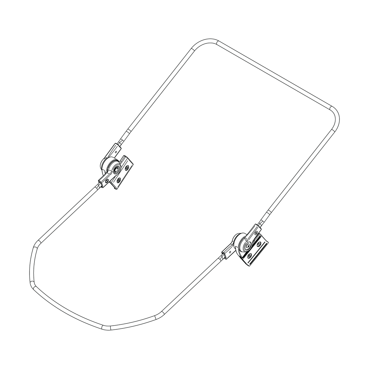 Sunshade frame