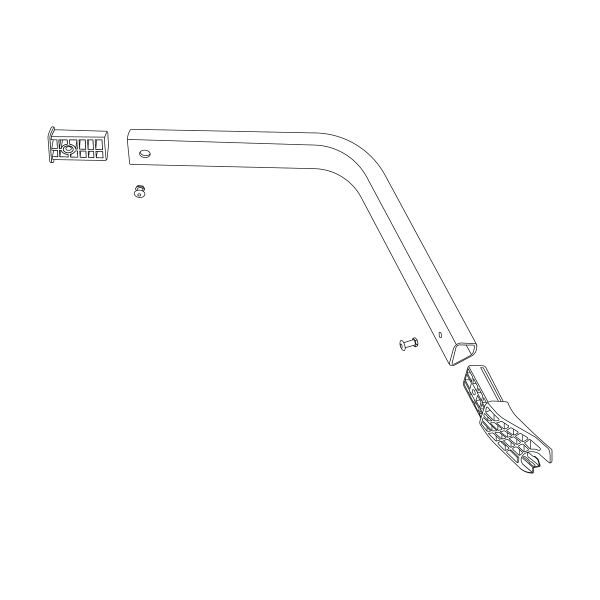 Wheel arm left 17-X