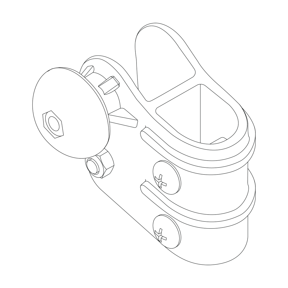 Autolock assembly left 17-X