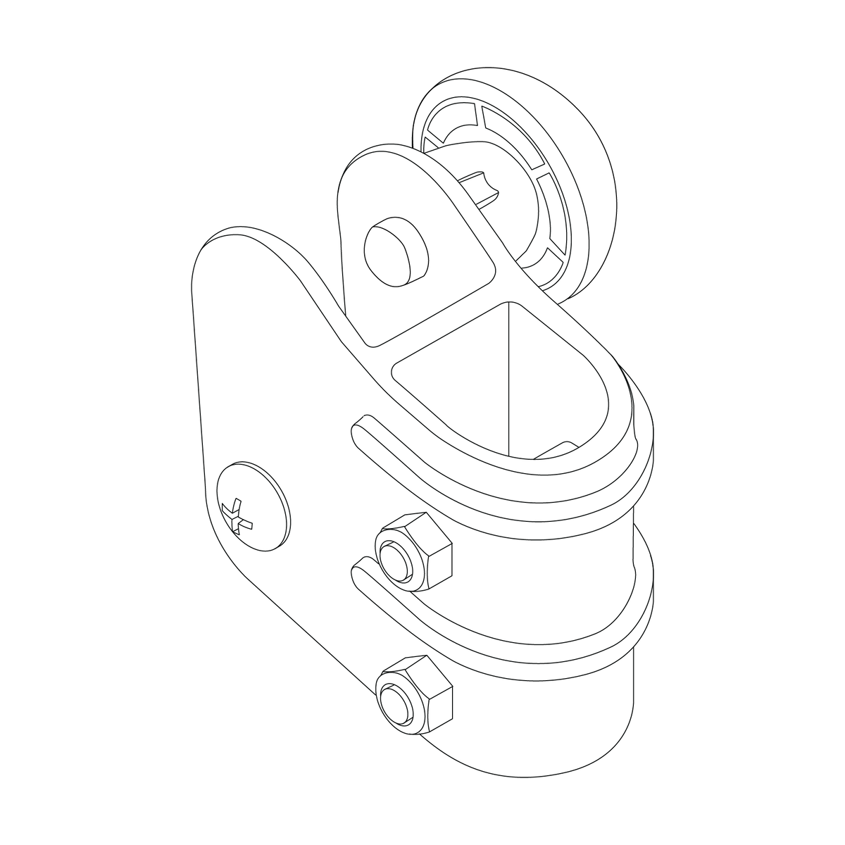 Autolock assembly right 17-X