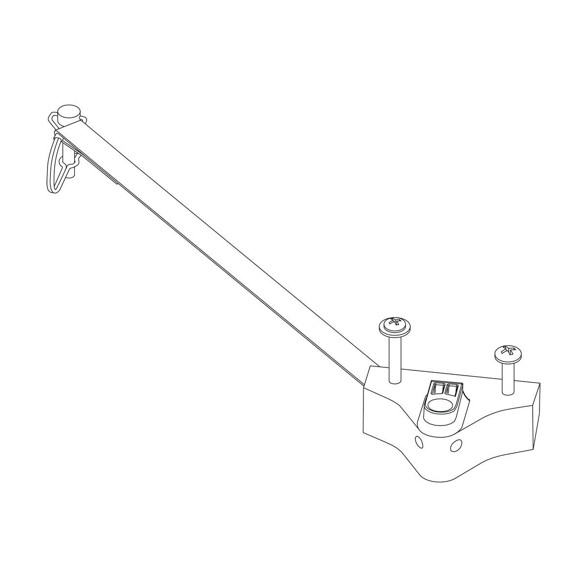 Stroller mounting bracket