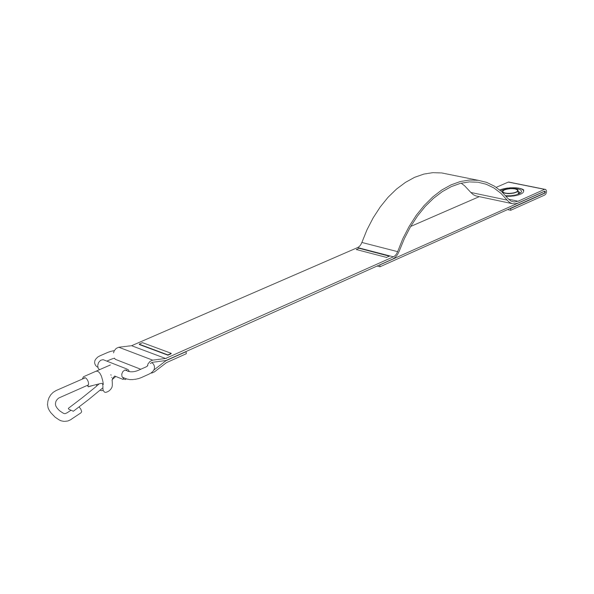 Hitch backup strap replacement kit 14-X