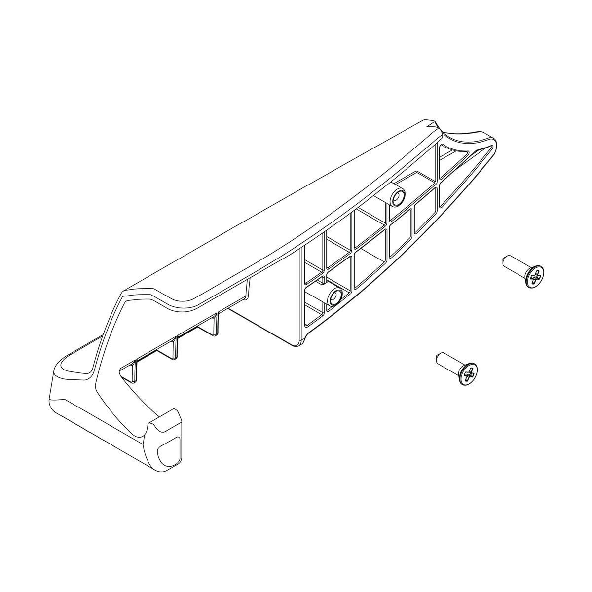 Suspension cover right