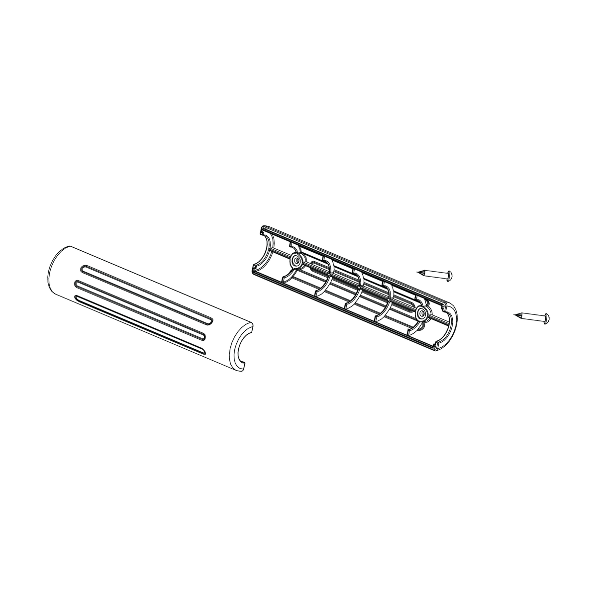 Twist handle black