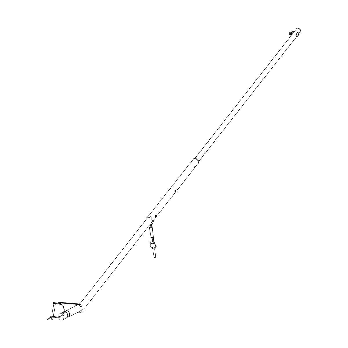 Ski kit replacement arm rigth