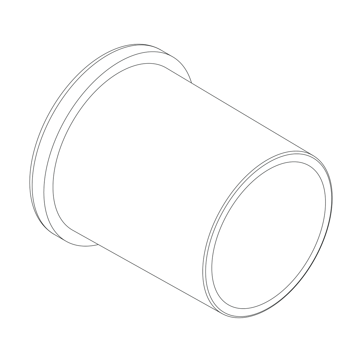 Hollow-plug glide cut