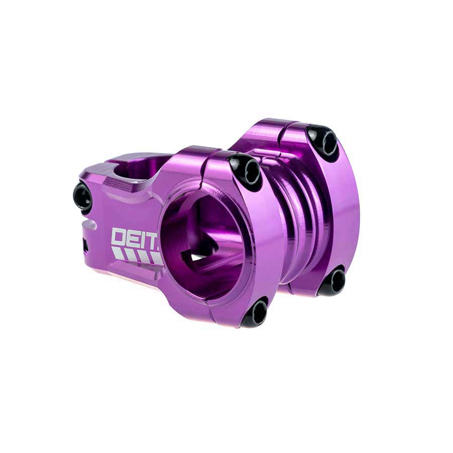 Deity, Copperhead 35, Stem, Clamp: 31.8mm, L: 35mm, Steerer: 28.6mm, 0°, Purple