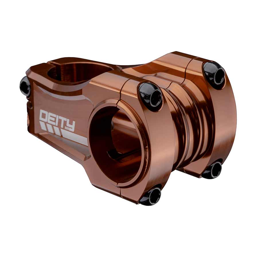 Deity, Copperhead, Stem, Diameter: 31.8mm, Length: 50mm, Steerer: 1-1/8'', 0°, Bronze