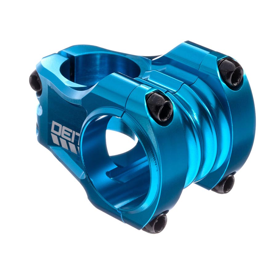 Deity, Copperhead 35, Stem, Diameter: 35mm, Length: 35mm, Steerer: 28.6mm, 0°, Blue