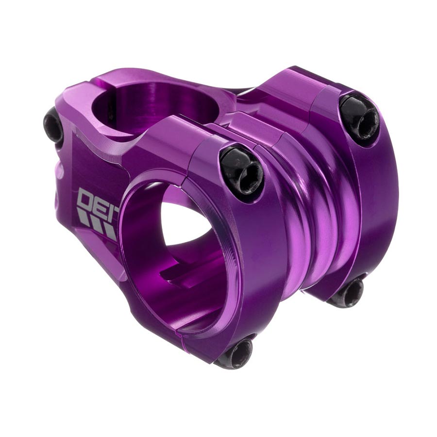 Deity, Copperhead 35, Stem, Diameter: 35mm, Length: 35mm, Steerer: 28.6mm, 0°, Purple