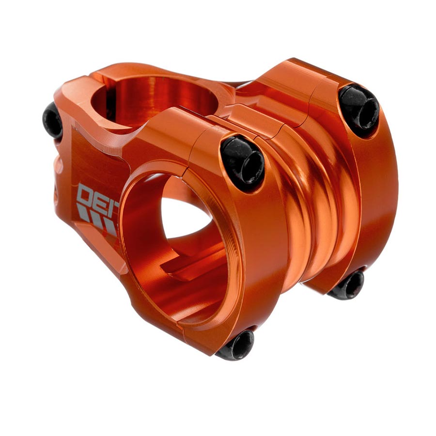 Deity, Copperhead 35, Stem, Diameter: 35mm, Length: 35mm, Steerer: 28.6mm, 0°, Orange