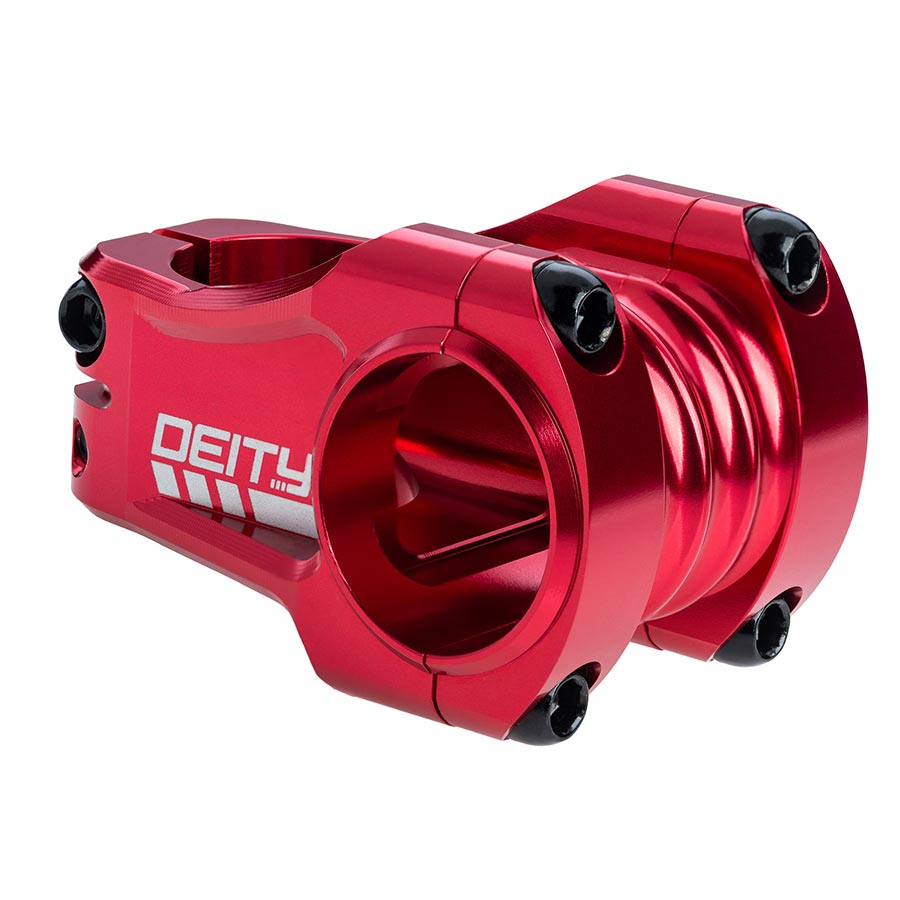 Deity, Copperhead 42, Stem, Diameter: 35mm, Length: 42mm, Steerer: 28.6mm, 0°, Red