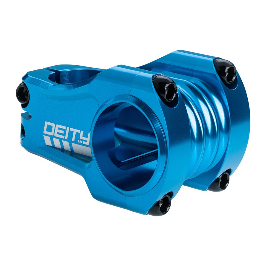 Deity, Copperhead 42, Stem, Diameter: 35mm, Length: 42mm, Steerer: 28.6mm, 0°, Blue