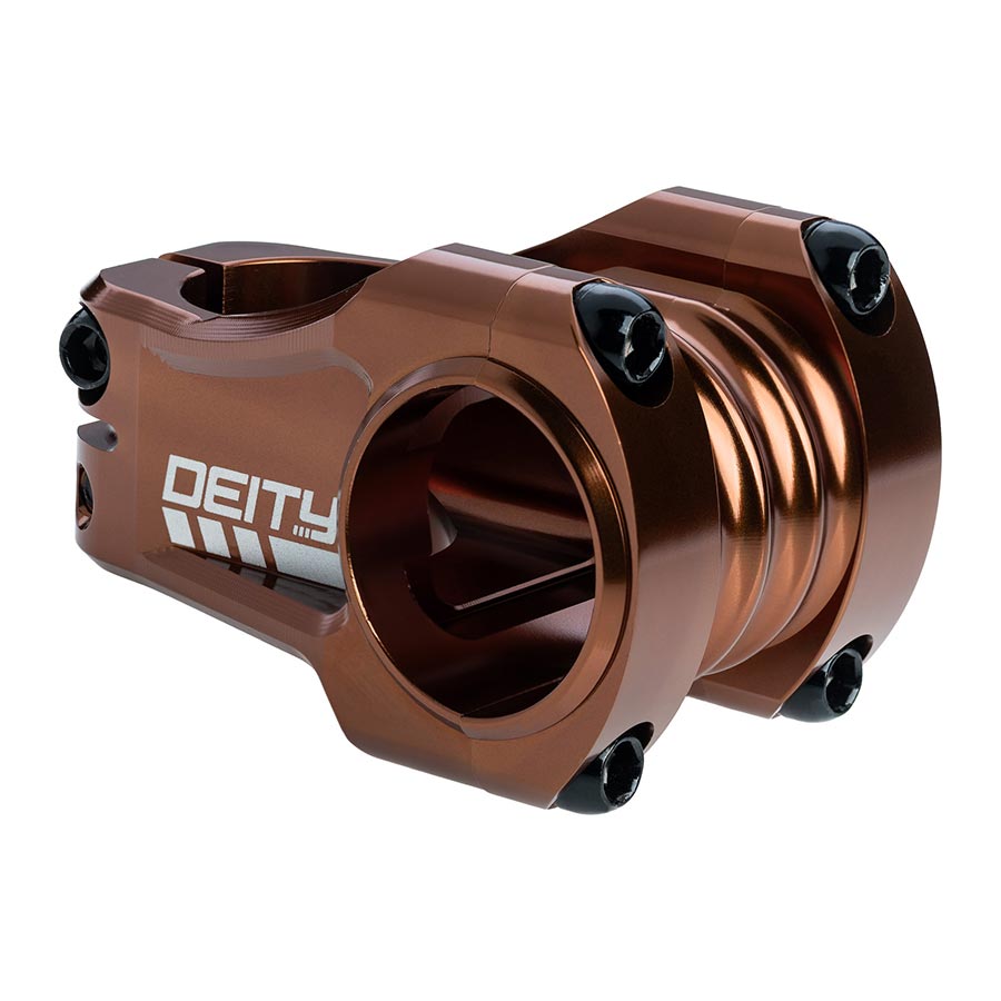 Deity, Copperhead 42, Stem, Diameter: 35mm, Length: 42mm, Steerer: 28.6mm, 0°, Bronze