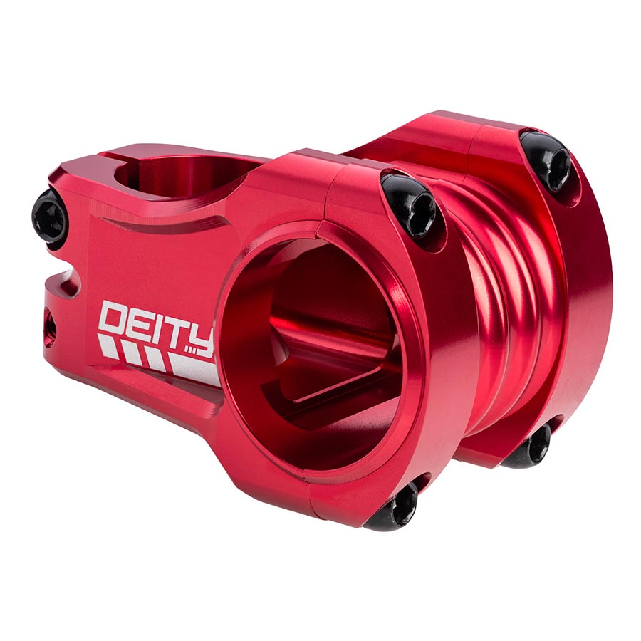 Deity, Copperhead 42, Stem, Diameter: 31.8mm, Length: 42mm, Steerer: 1-1/8'', 0°, Red