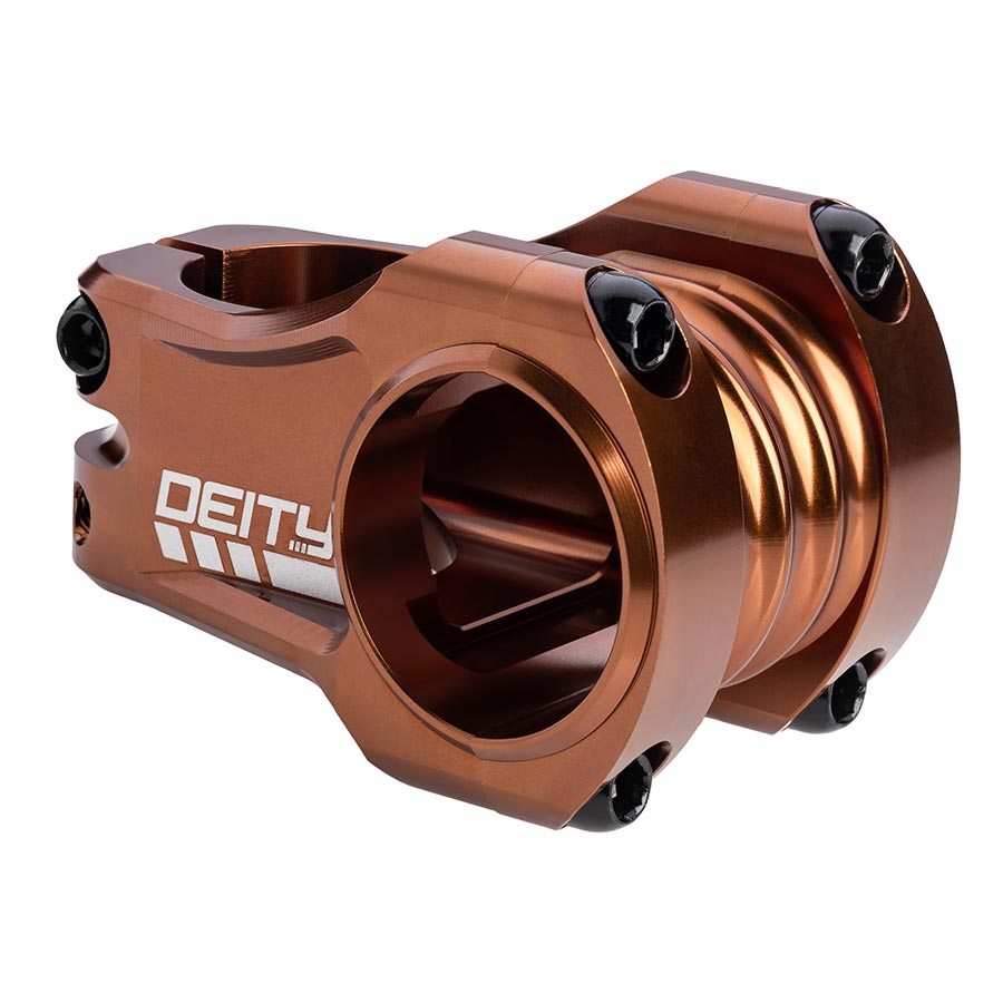 Deity, Copperhead 42, Stem, Diameter: 31.8mm, Length: 42mm, Steerer: 1-1/8'', 0°, Bronze