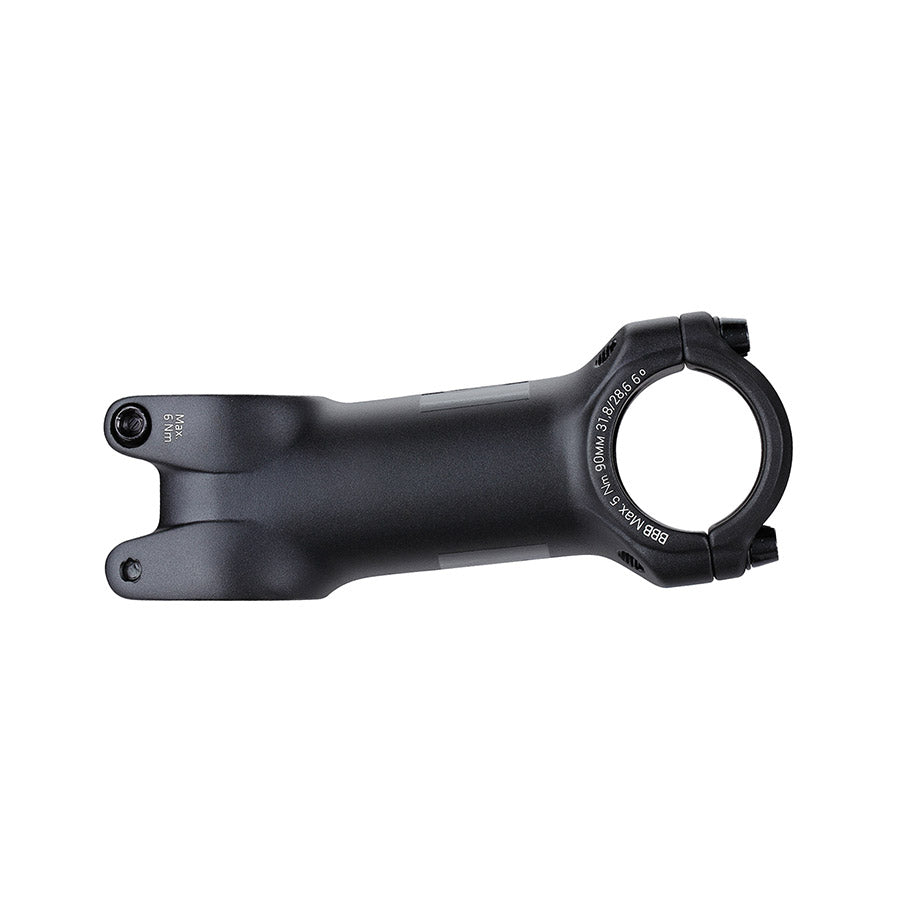 BBB Cycling, BHS-08 RoadForce, Stem, Diameter: 31.8mm, Length: 90mm, Steerer: 1-1/8'', ±6°, Black