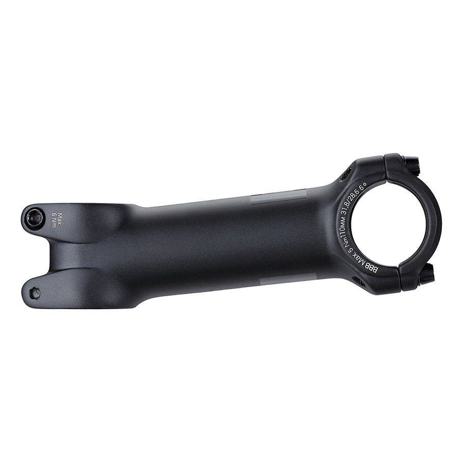 BBB Cycling, BHS-08 RoadForce, Stem, Diameter: 31.8mm, Length: 110mm, Steerer: 1-1/8'', ±6°, Black