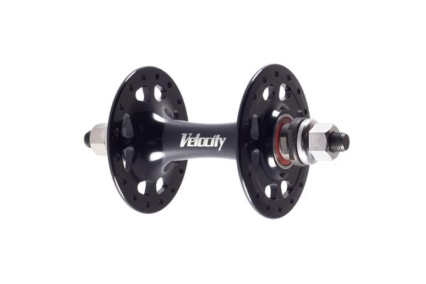 Velocity Track Hub, Front, 32 hole, Black