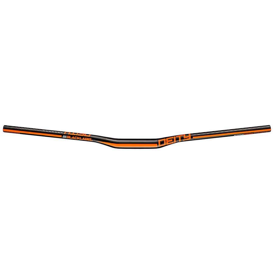Deity, Black Label 15, MTB Handlebar, Diameter: 31.8mm, 800mm, Rise: 15mm, Orange