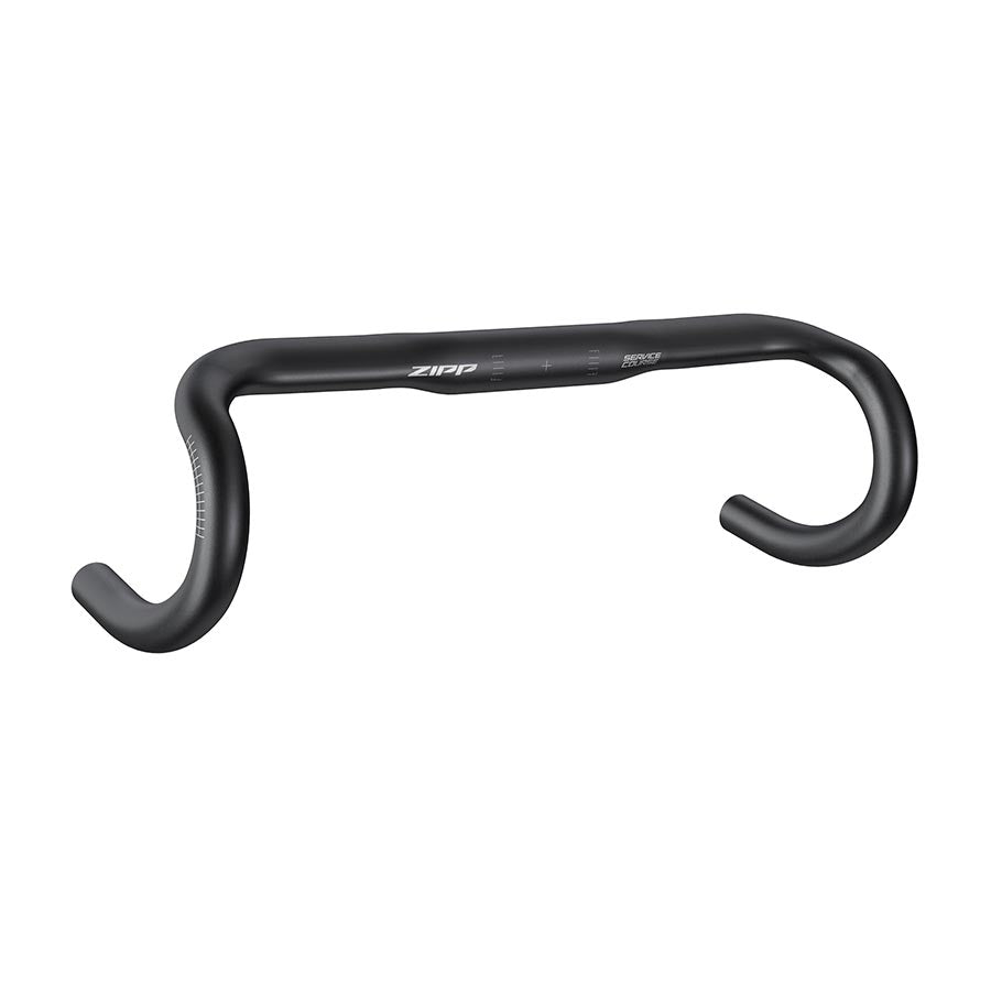 Zipp, Service Course 70 Ergo, Drop Handlebar, Diameter: 31.8mm, 400mm, Drop: 128mm, Reach: 70mm, Black