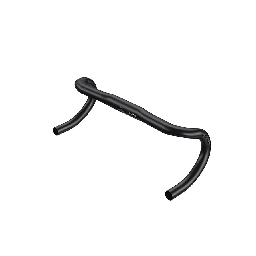 Zipp, Service Course 70 Ergo, Drop Handlebar, Diameter: 31.8mm, 380mm, Drop: 128mm, Reach: 70mm, Black