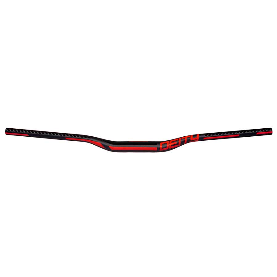 Deity, Racepoint 25, MTB Handlebar, Diameter: 35mm, 810mm, Rise: 25mm, Red