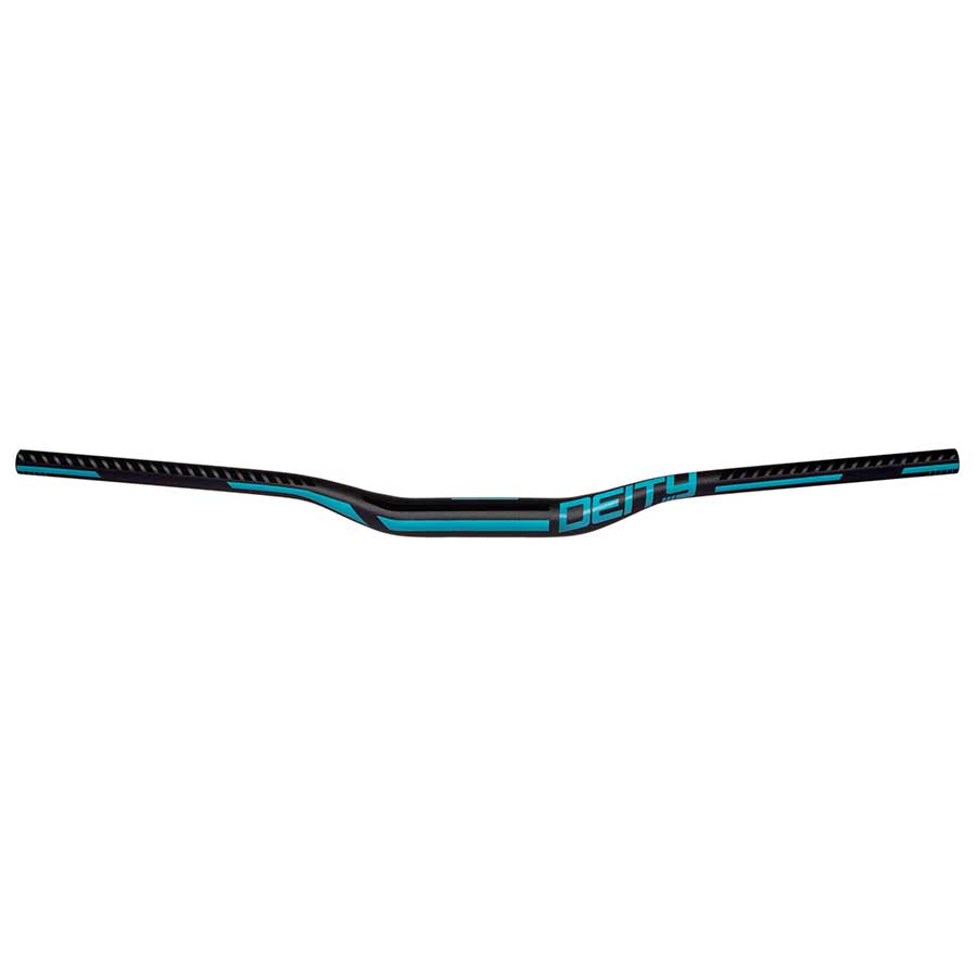 Deity, Racepoint 25, MTB Handlebar, Diameter: 35mm, 810mm, Rise: 25mm, Turquoise