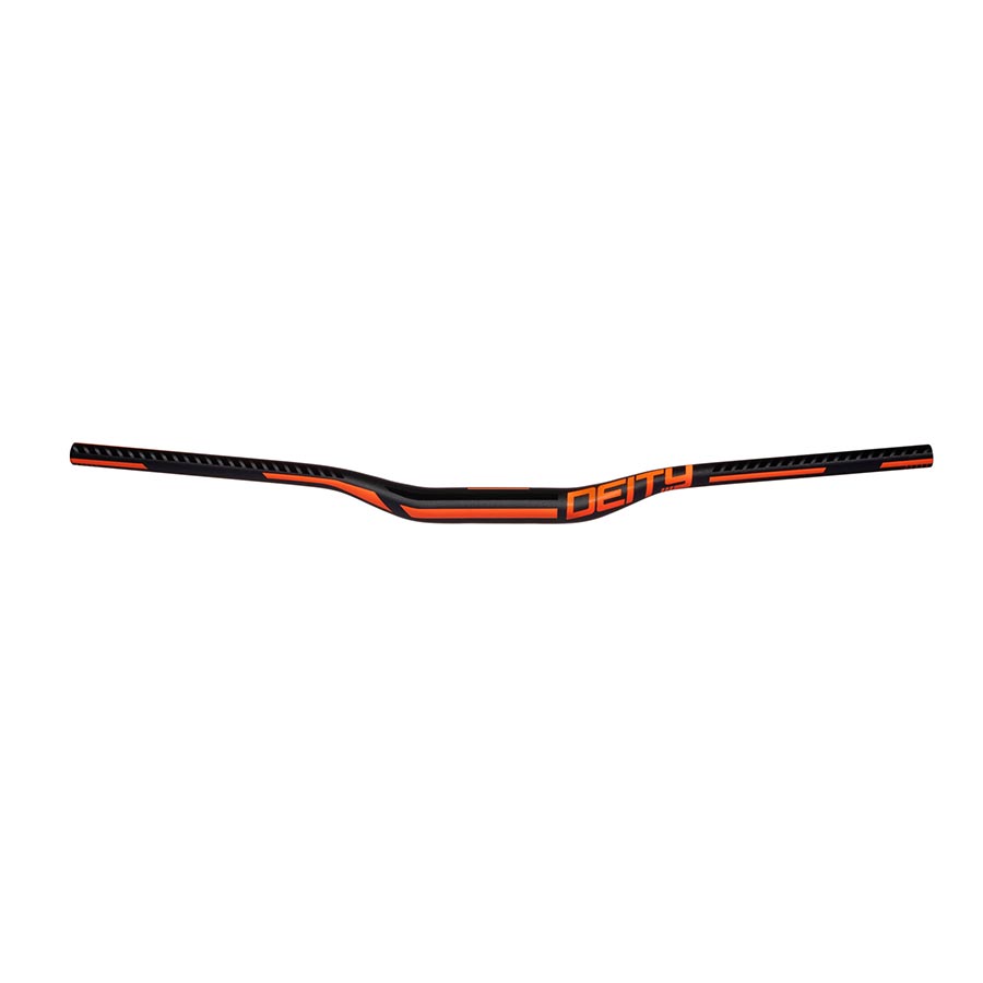 Deity, Racepoint 25, MTB Handlebar, Diameter: 35mm, 810mm, Rise: 25mm, Orange