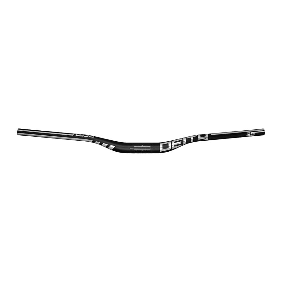 Deity, Skywire 25, MTB Handlebar, Diameter: 35mm, 800mm, Rise: 25mm, Chrome