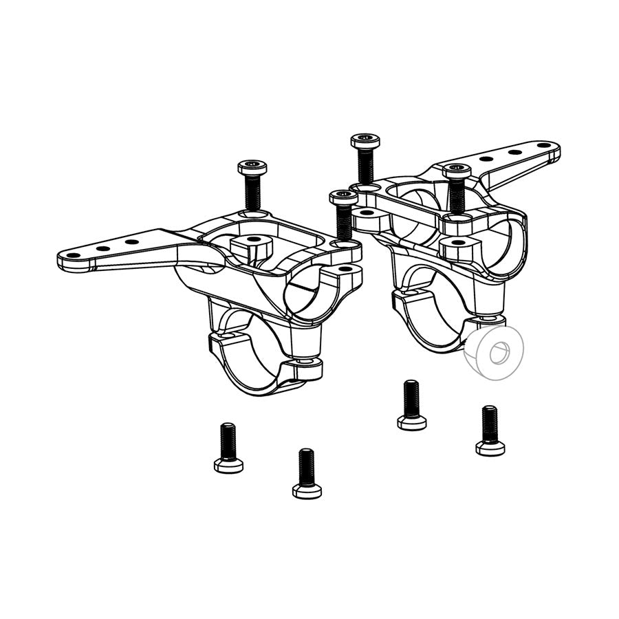 Zipp, Replacement Mount for Vuka Clip, Top Mount, Left