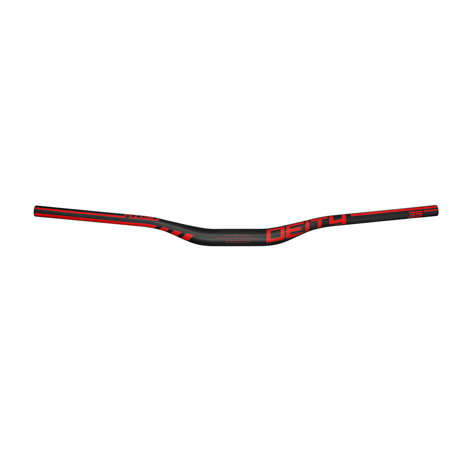 Deity, Speedway 50, MTB Handlebar, Diameter: 35mm, 810mm, Rise: 50mm, Red