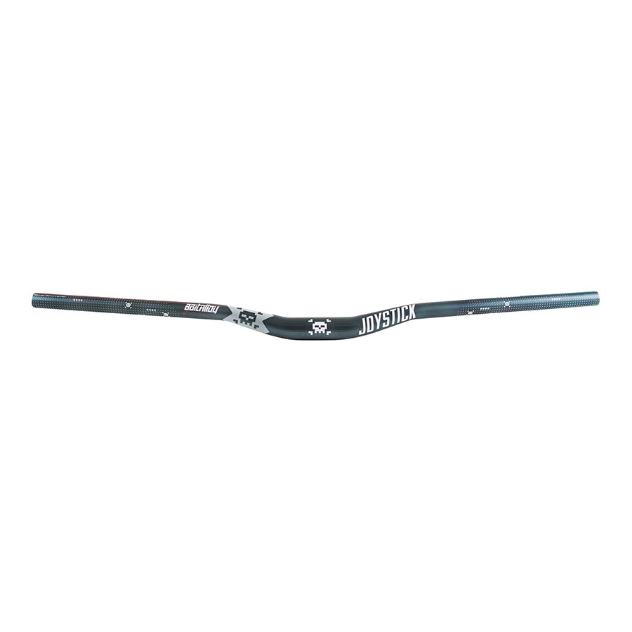 Joystick Components, 8-Bit Alloy 35, MTB Handlebar, Diameter: 35mm, 800mm, Rise: 28mm, Silver