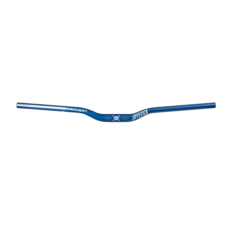 Joystick Components, Builder Alloy, MTB Handlebar, Diameter: 31.8mm, 800mm, Rise: 20mm, Blue
