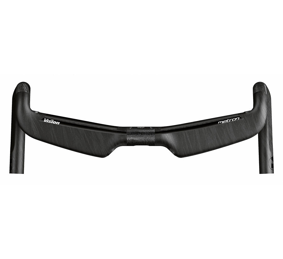 Vision, Metron Aero ACR, Drop Handlebar, Diameter: 31.8mm, 420mm, Drop: 125mm, Reach: 80mm, Black