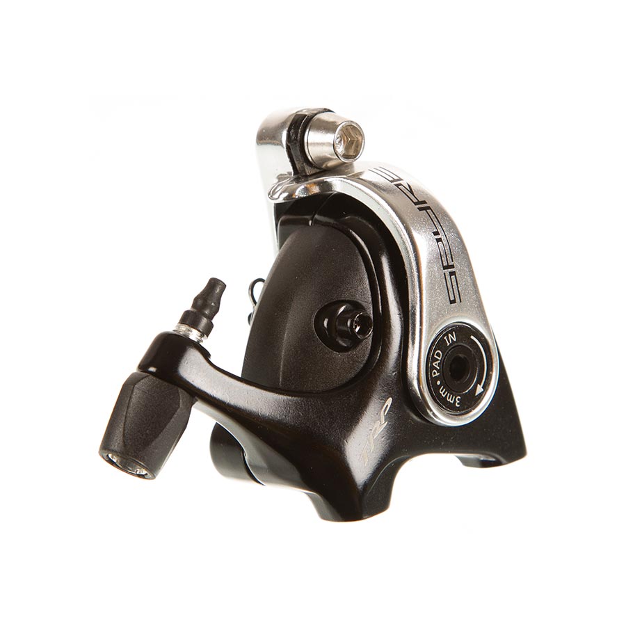 TRP, Spyre, Road Mechanical Disc Brake, Front or Rear, Flat mount, 140 or 160mm (not included), 154g, Black