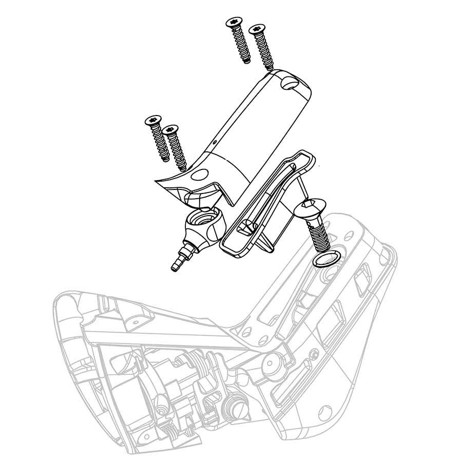 SRAM HRD/HRR SFT LVR FT. RESVR