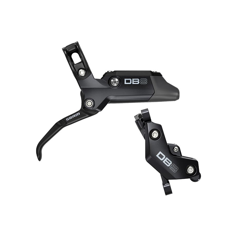 SRAM, DB8, MTB Hydraulic Disc Brake, Rear, Post mount, Disc: Not included, Black