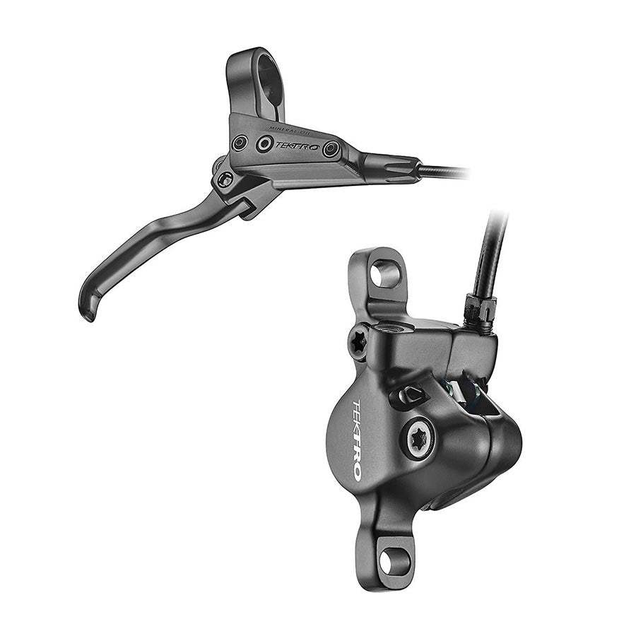 Tektro, HD-M280, MTB Hydraulic Disc Brake, Rear, Post mount, Disc: Not included, 305g, Black