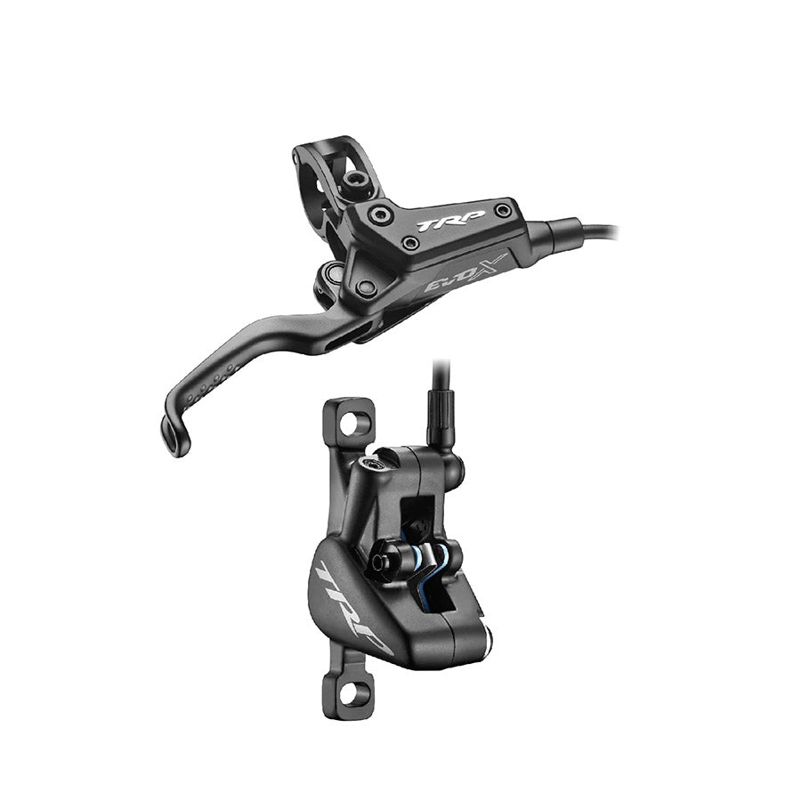 TRP, EVO X HD-M9020, MTB Hydraulic Disc Brake, Right, Post mount, Disc: Not included, Black