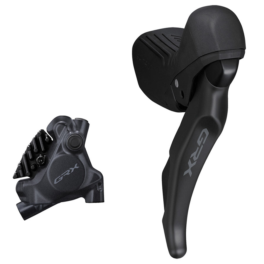 DISC BRAKE ASSEMBLED SET/J-KIT DIRECT, GRX, ST-RX610(R), BR-RX410(R), W/O ADAPTER, FOR 25MM MNT, RESIN (W/FIN), SL INNER 2200MM, SM-BH90 1700MM, OT-SP41 600MM