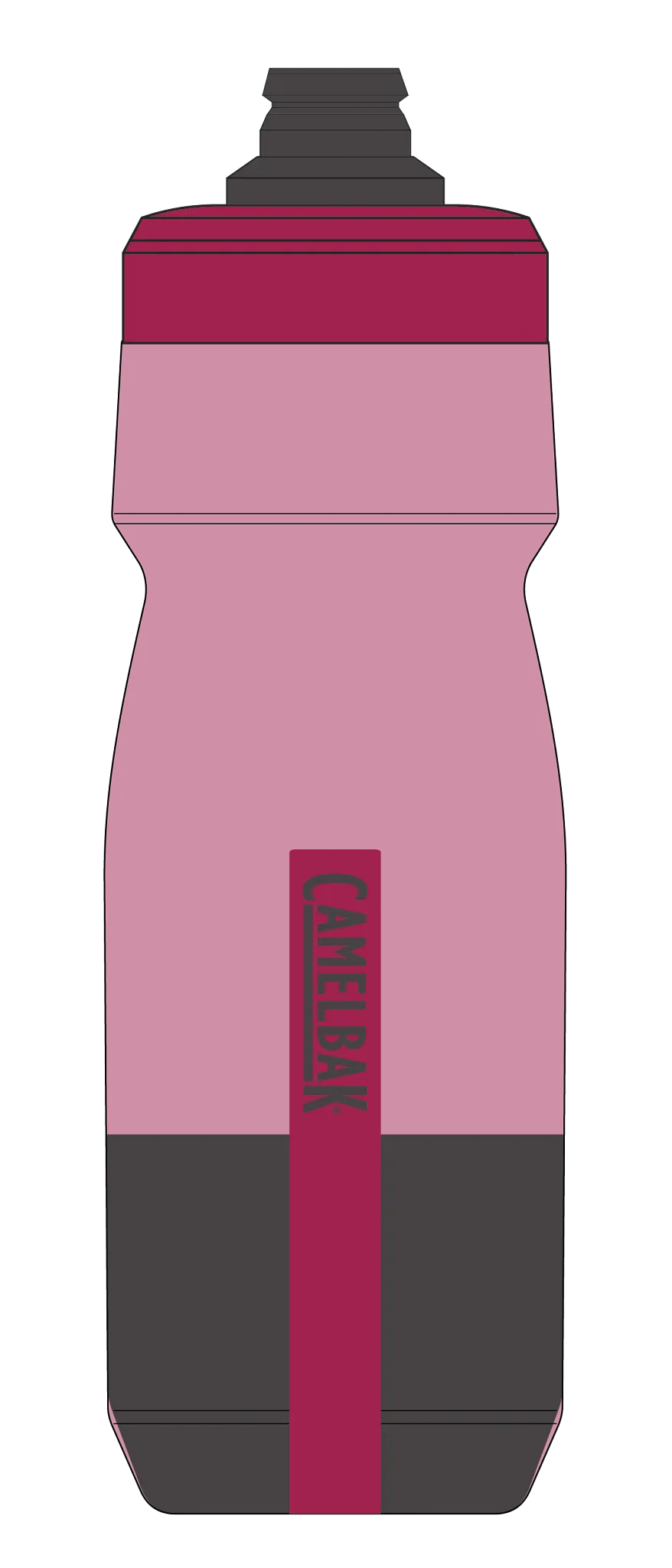 PODIUM 24OZ MERCURY BERRY