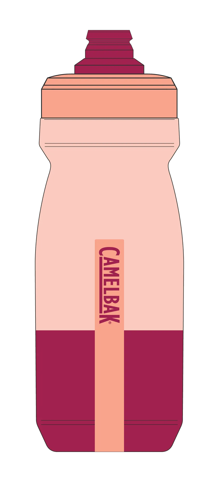 PODIUM 21OZ MERCURY BLUSH