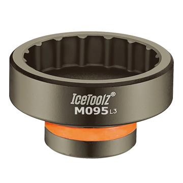 IceToolz Shimano Bottom Bracket Cup Tool, 16 Notch x 39mm OD (Dura-Ace/XTR BB9000/BB93)