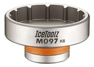 IceToolz 12 Notch x 46mm OD Bottom Bracket Cup Tool (fits BSA30mm, Cinch, etc)