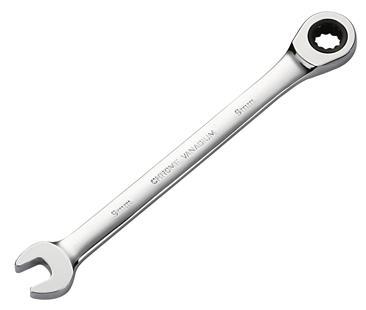 IceToolz Ratcheting Combo Wrench, 9mm /each