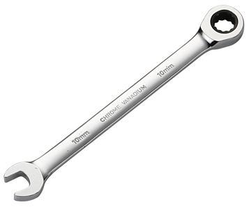 IceToolz Ratcheting Combo Wrench, 10mm /each