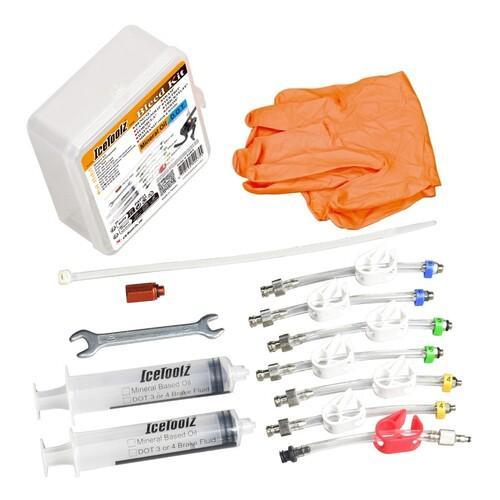 IceToolz Hydraulic Disc Brake Bleed Kit, Universal