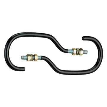 IceToolz Storage Hooks w/nuts & washers, Pair (fits up to 50mm tire width)